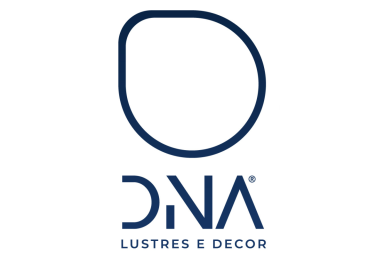 Logo DNA Lustres e Decor